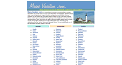 Desktop Screenshot of mainevacation.com